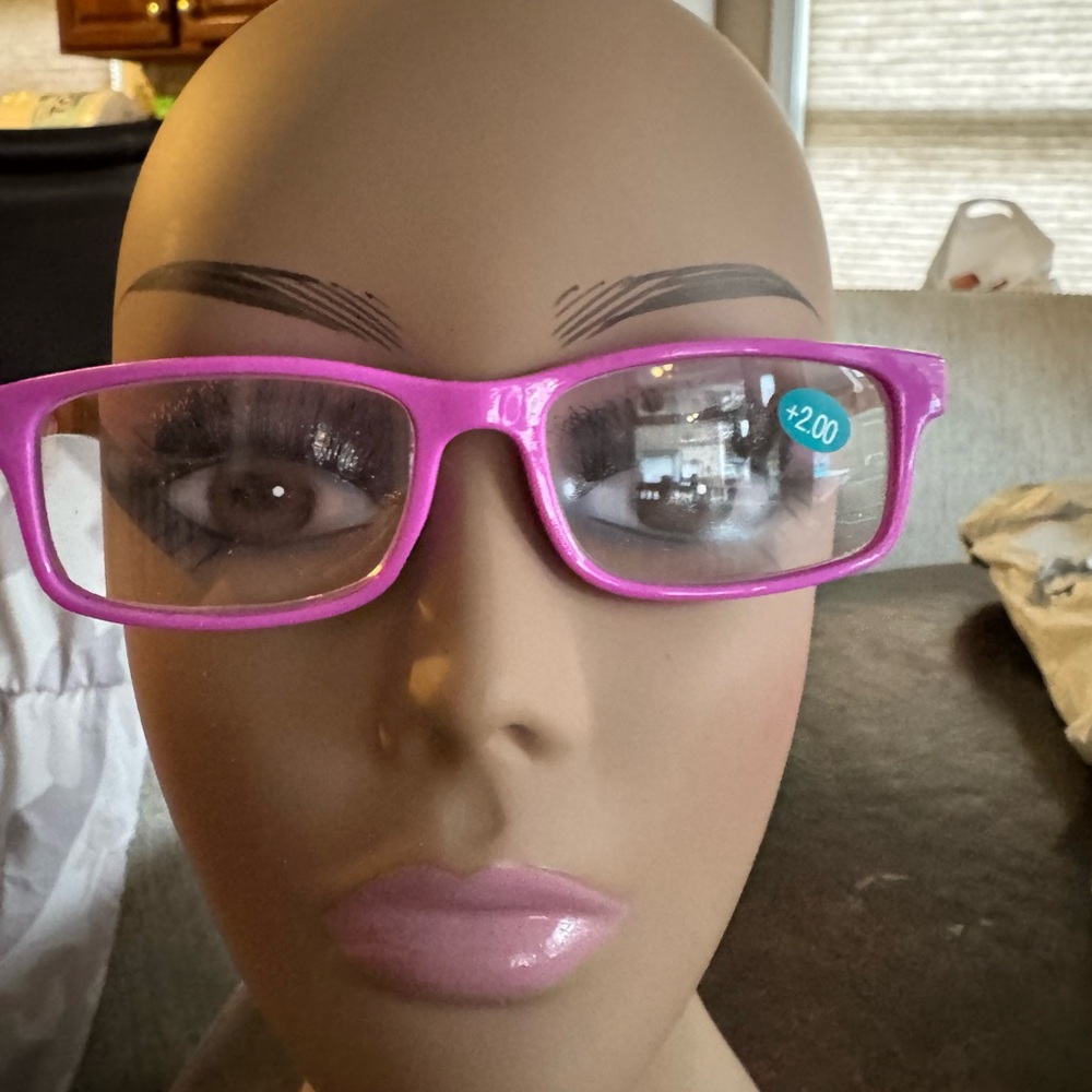 Pink Reading Glasses 2.00